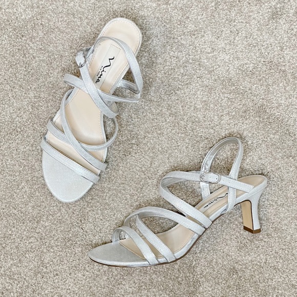 Nina Genaya Strappy Evening Sandal - Picture 1 of 10
